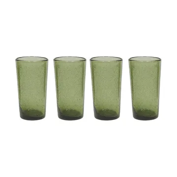 Verres highball Kuki, lot de 4 - Vert - OYOY