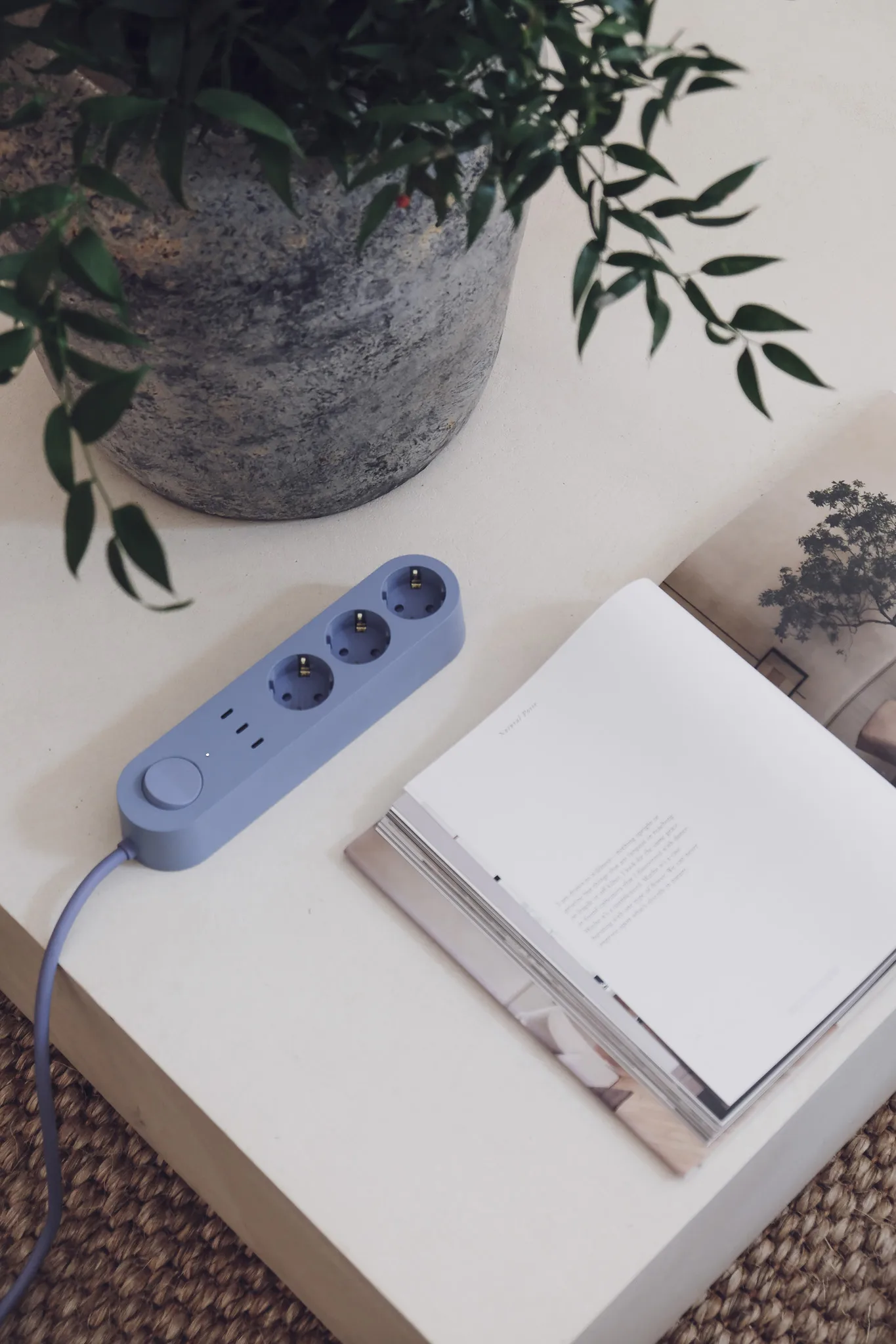 Bloc multiprise Alma Power Bar, Kattegatt blue palett3