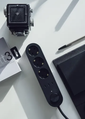 Bloc multiprise Alma Power Bar - Midwinter black - palett3