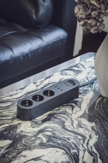 Bloc multiprise Alma Power Bar - Midwinter black - palett3