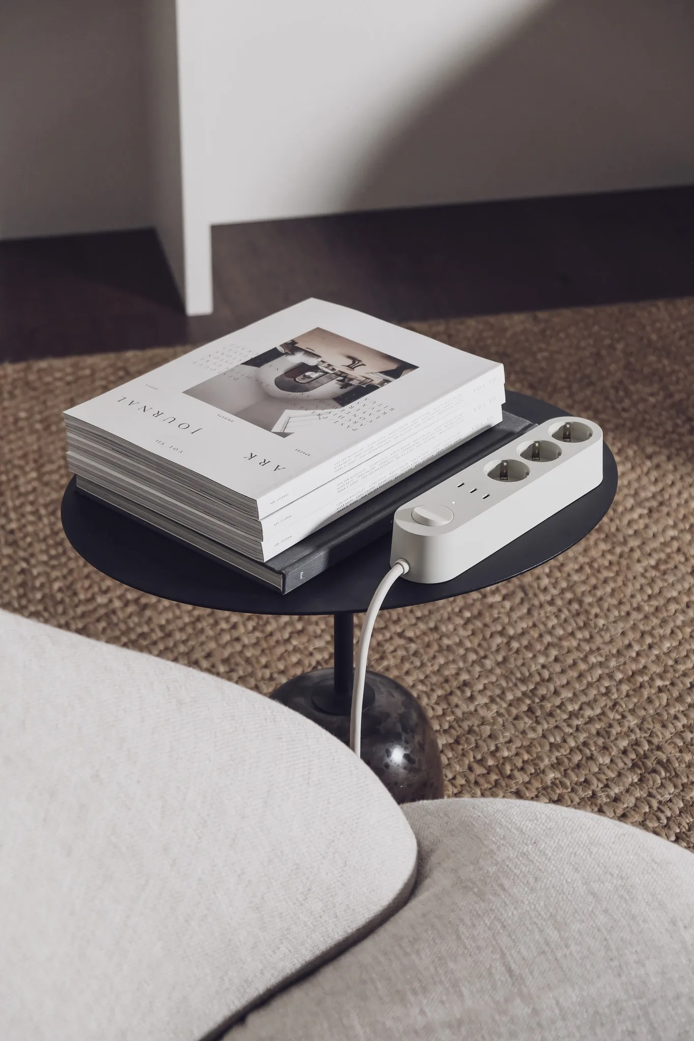 Bloc multiprise Alma Power Bar, Sandhamn beige palett3