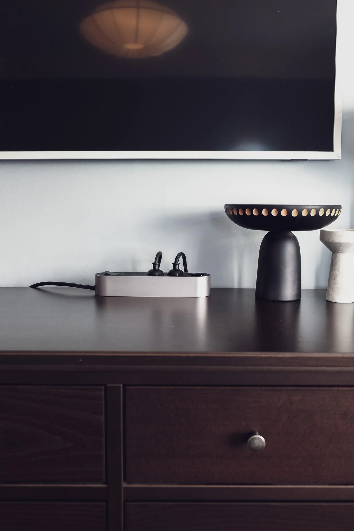 Bloc multiprise Edgar Power Bar, Satin aluminium palett3