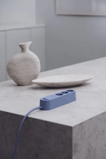 Bloc multiprise Alma Power Bar - Kattegatt blue - Palette