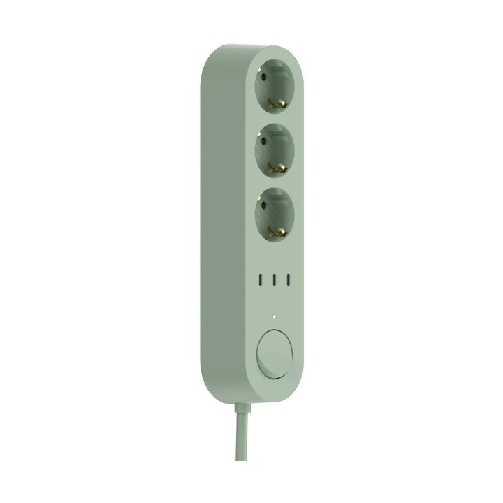 Bloc multiprise Alma Power Bar - Midsummer green - Palette