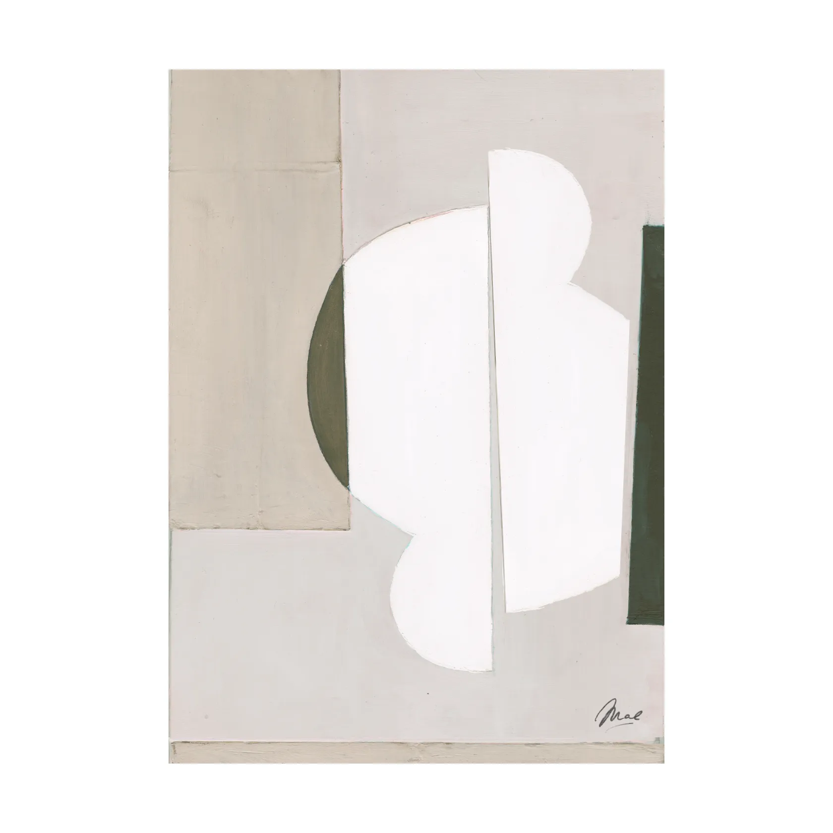 Affiche Aligned, 30x40 cm Paper Collective