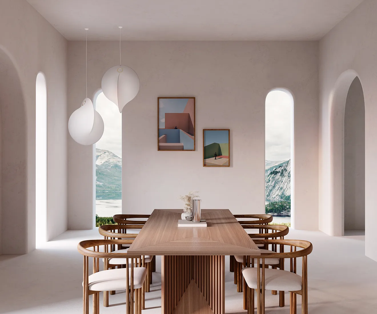 Affiche Angular Afternoon, 50x70 cm Paper Collective