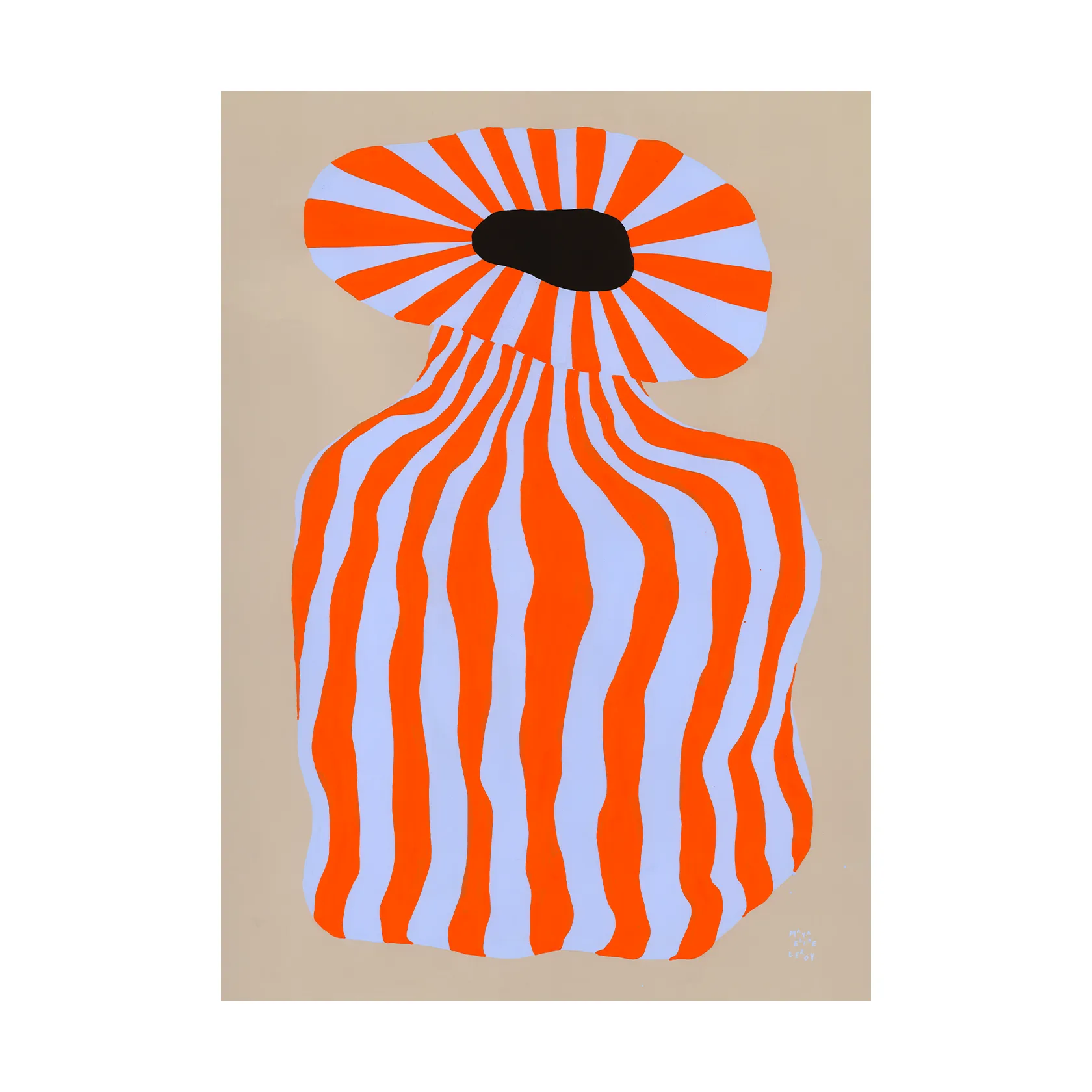 Affiche Doodle of a Doodle 01, 50x70 cm Paper Collective