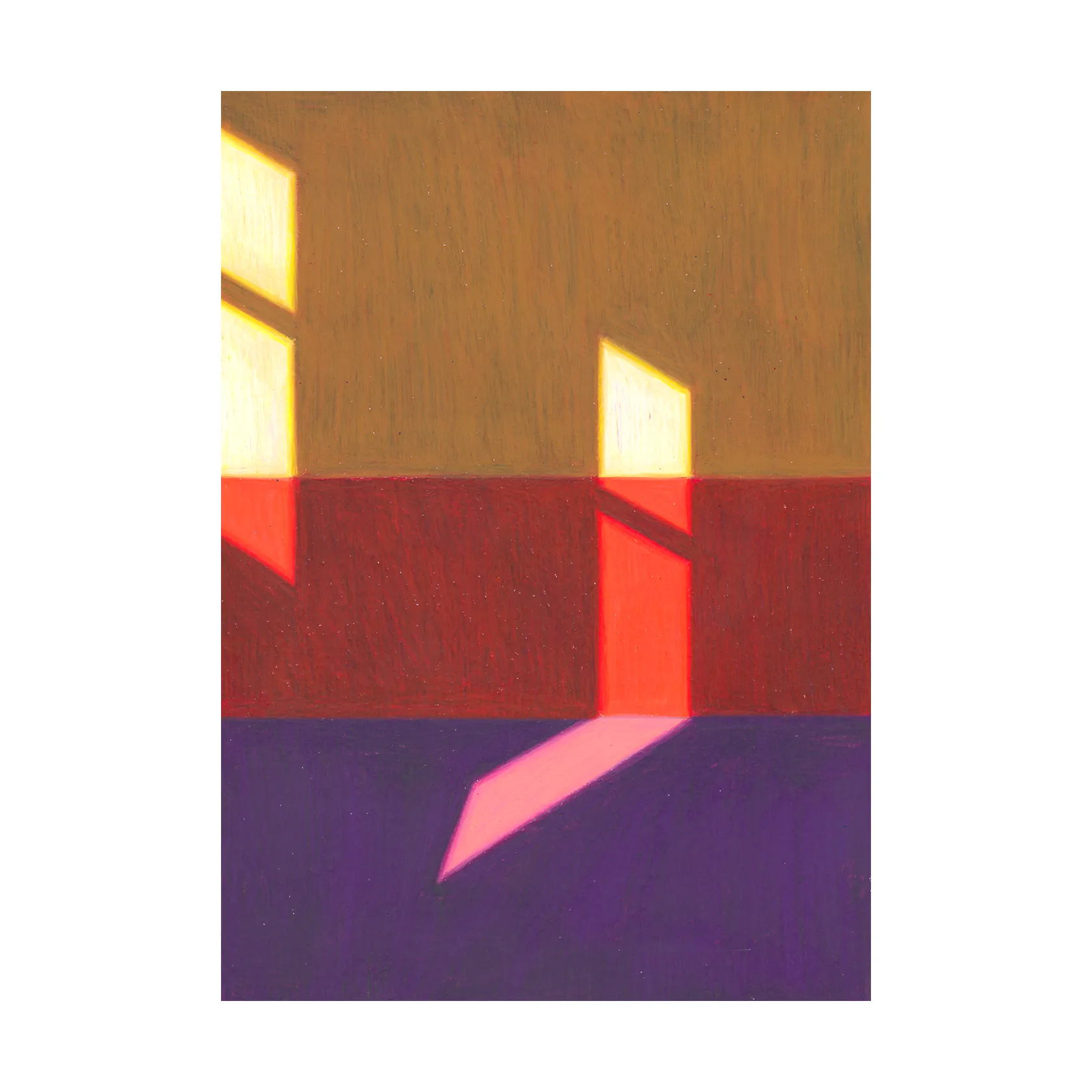 Affiche Les Vacances 02, 30x40 cm Paper Collective