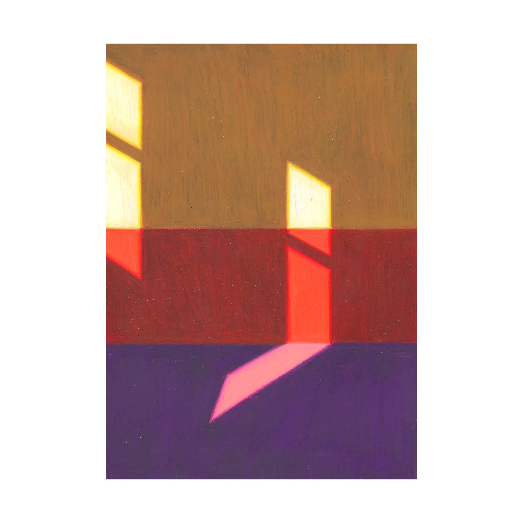 Affiche Les Vacances 02, 50x70 cm Paper Collective