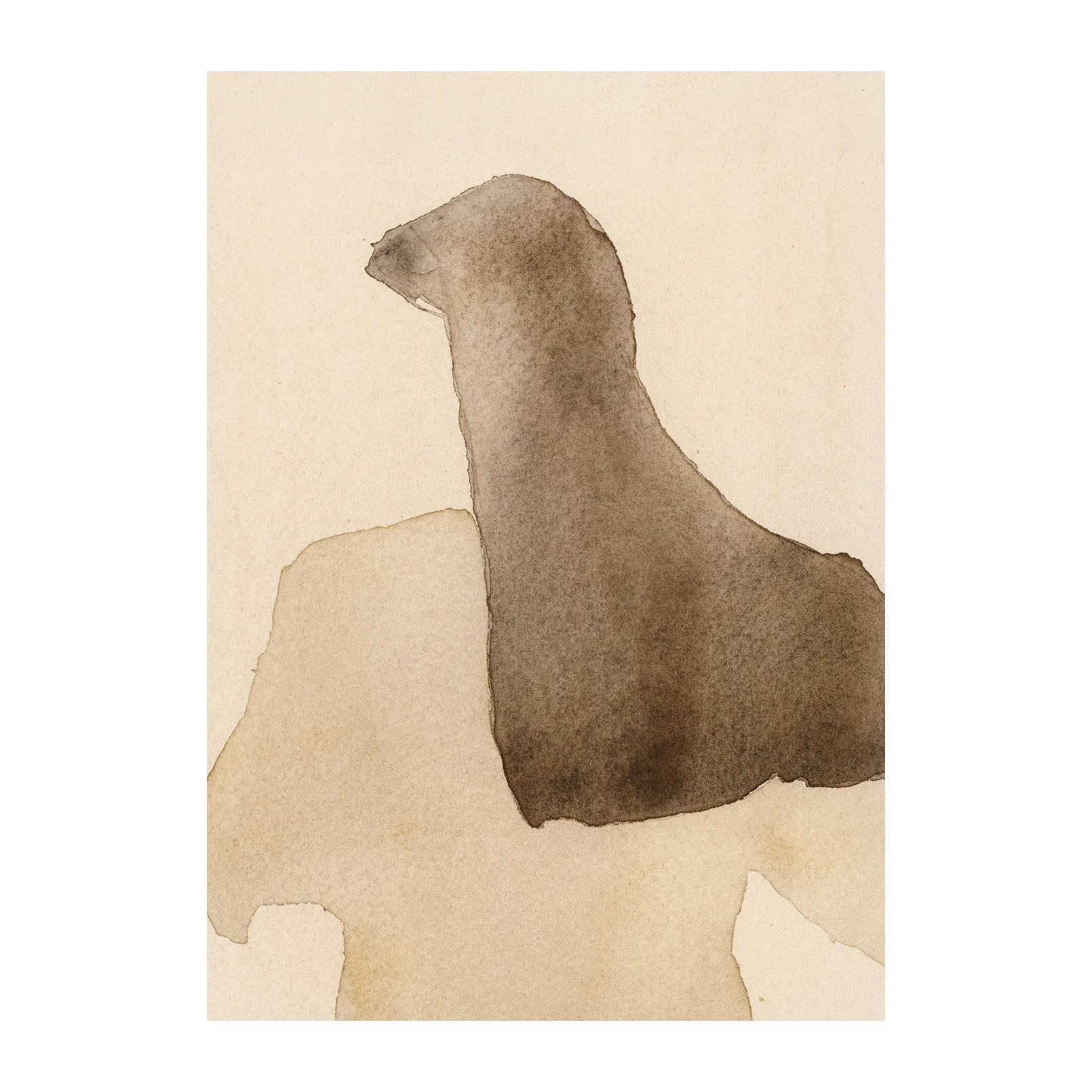 Affiche Long Hair, 30x40 cm Paper Collective