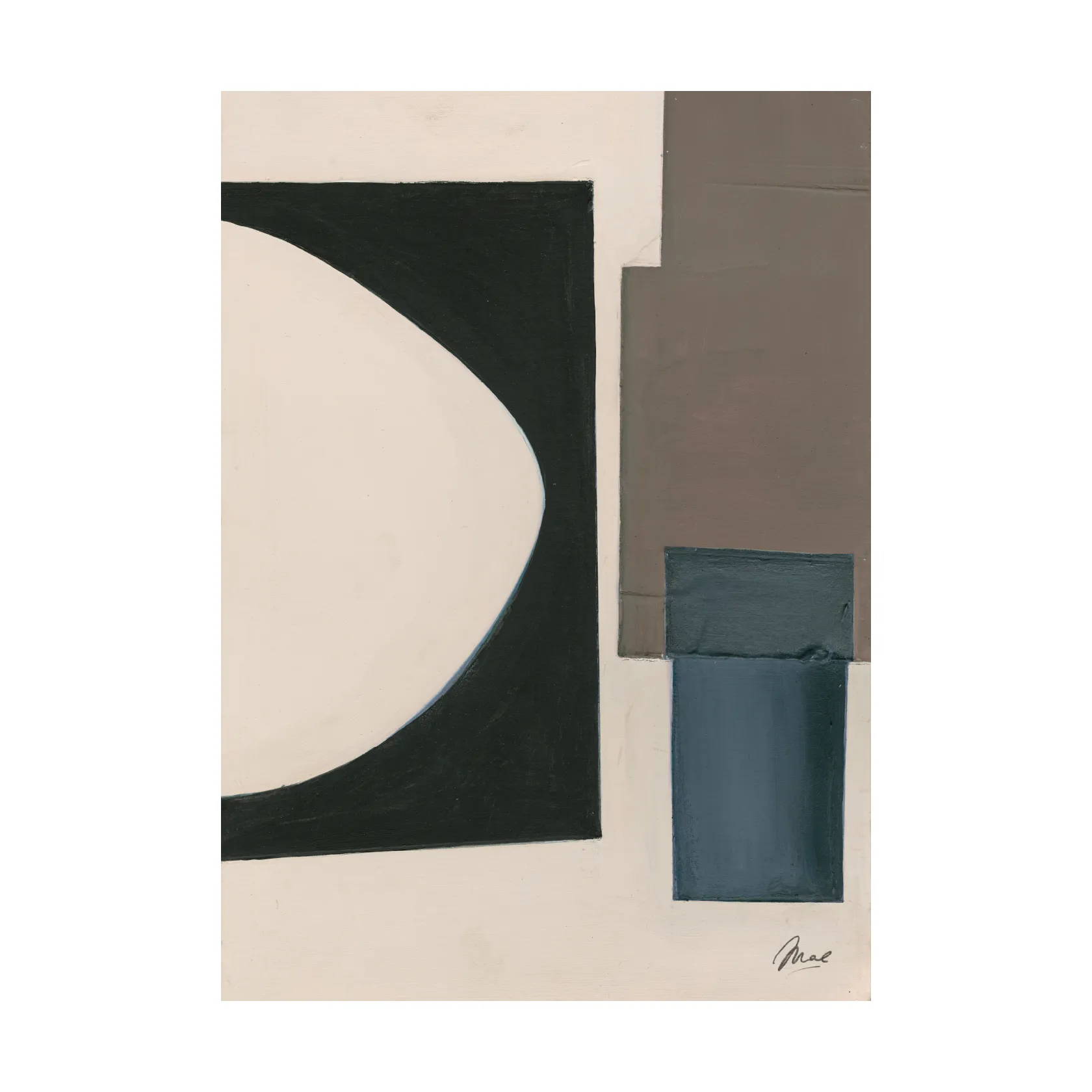 Affiche Lunar Light, 30x40 cm Paper Collective