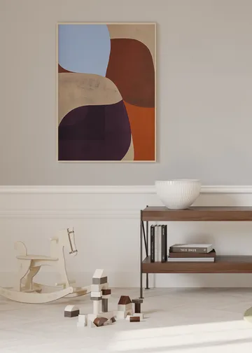 Affiche Painted Shapes 02 - 30x40 cm - Paper Collective