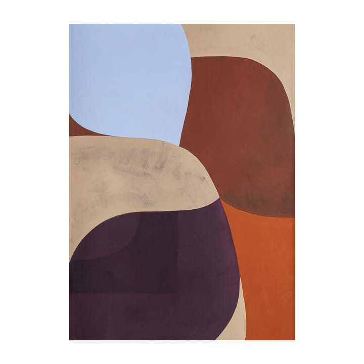 Affiche Painted Shapes 02 - 50x70 cm - Paper Collective
