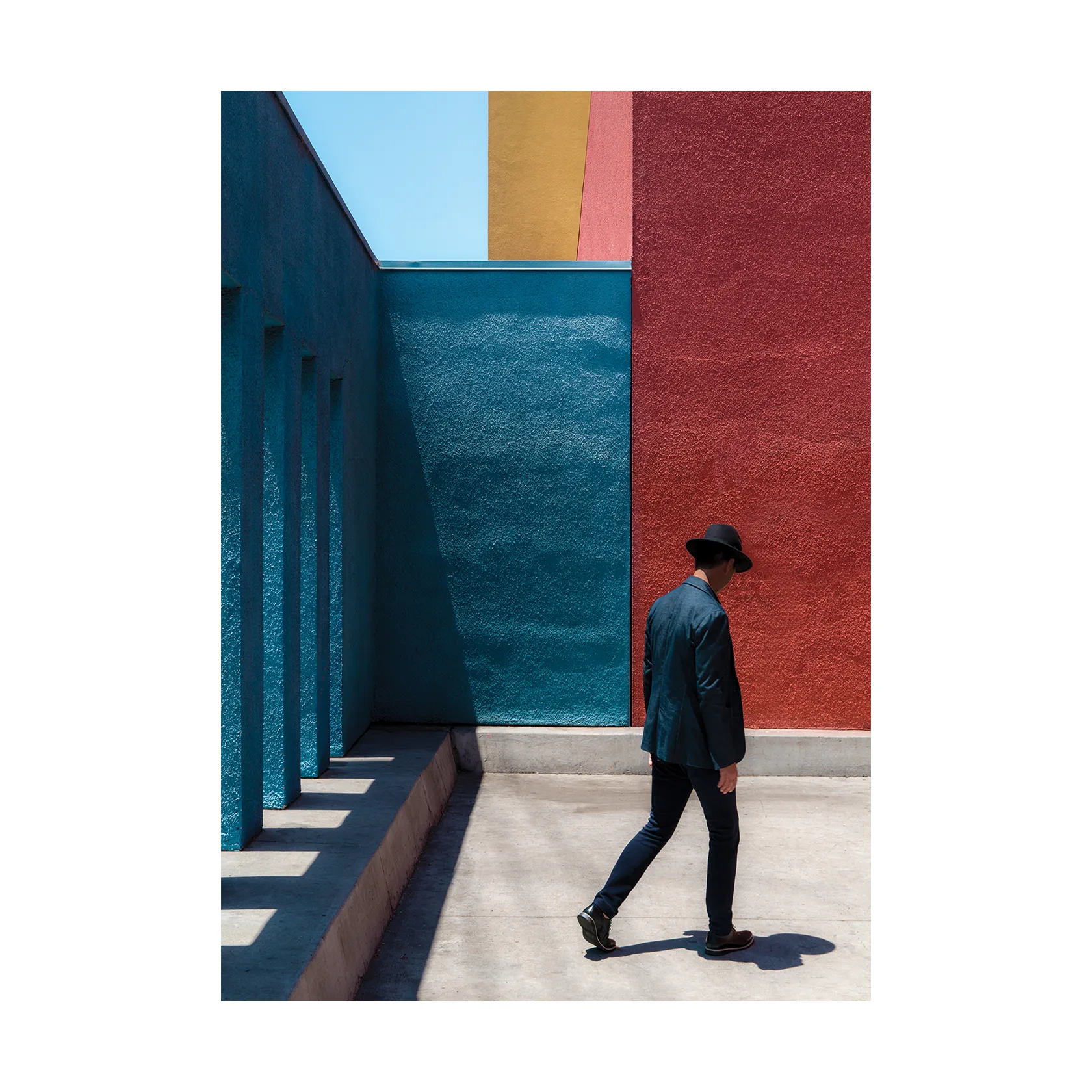 Affiche Primary Spaces, 30x40 cm Paper Collective