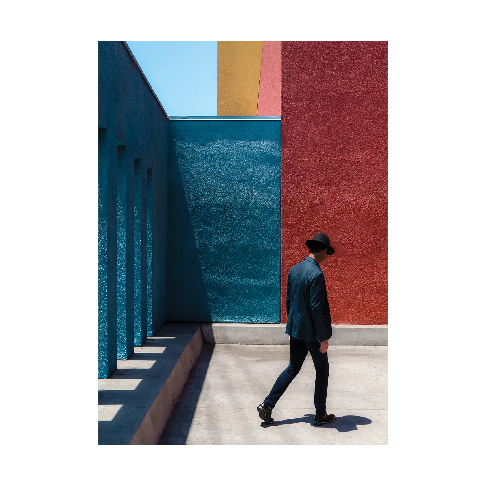 Affiche Primary Spaces, 50x70 cm Paper Collective