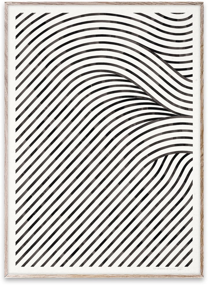 Affiche Quantum Fields 02 - 50x70 cm - Paper Collective