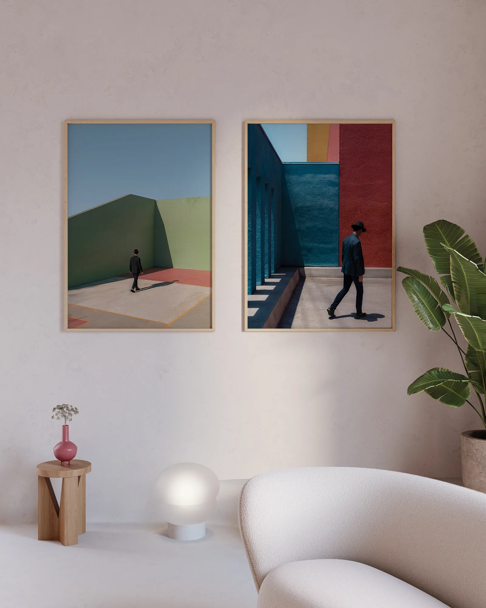 Affiche Simplicity of the Moment, 50x70 cm Paper Collective