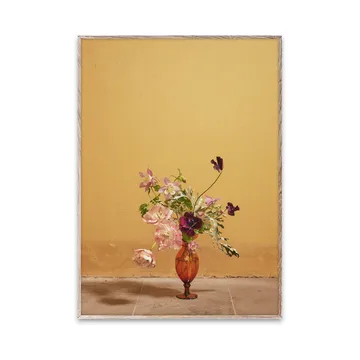 Blomst 02 poster Ocre - 30 x 40 cm - Paper Collective