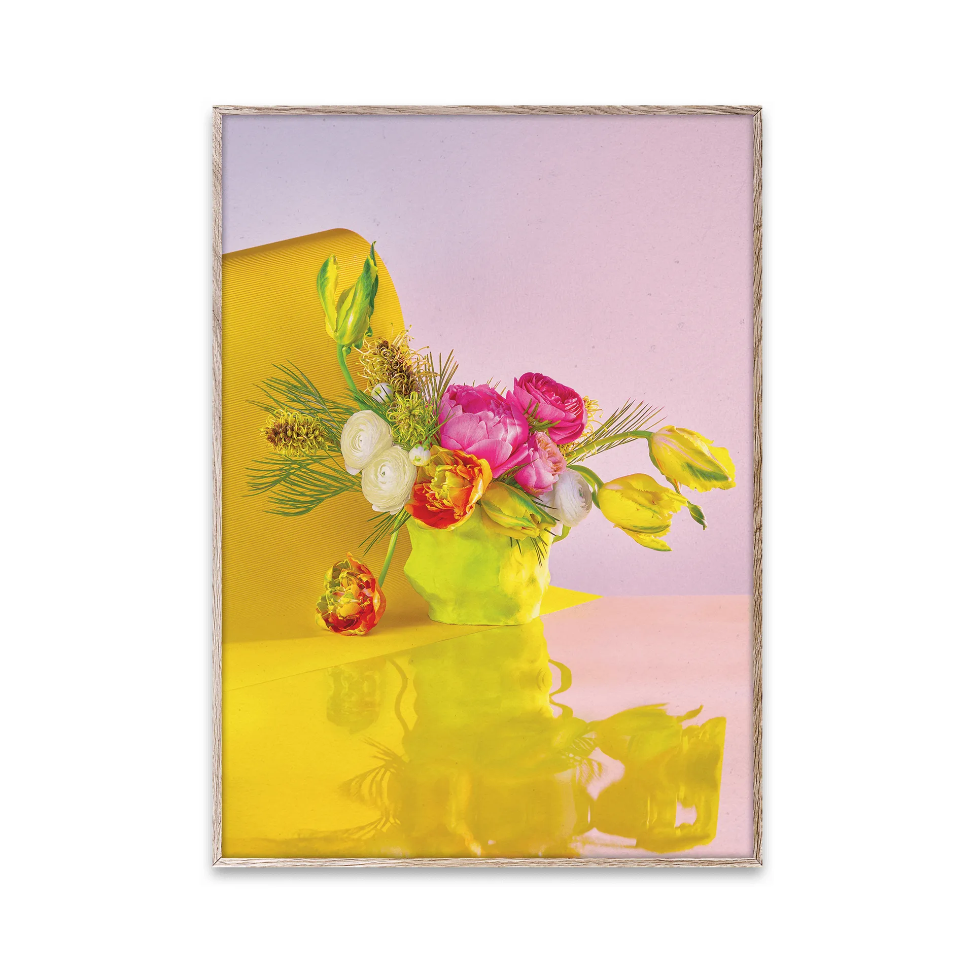 Bloom 03 yellowPoster, 30x40 cm Paper Collective