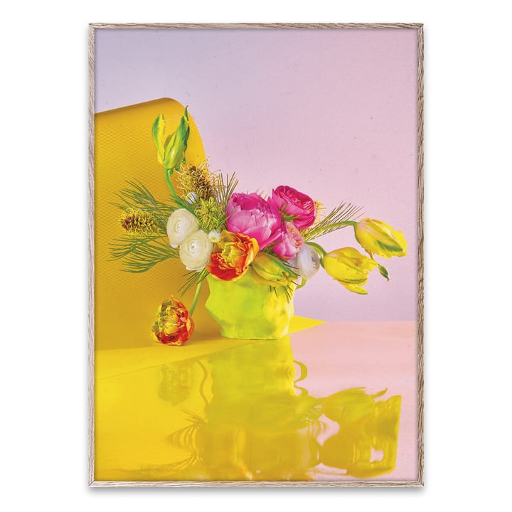 Bloom 03 yellowPoster , 50x70 cm Paper Collective