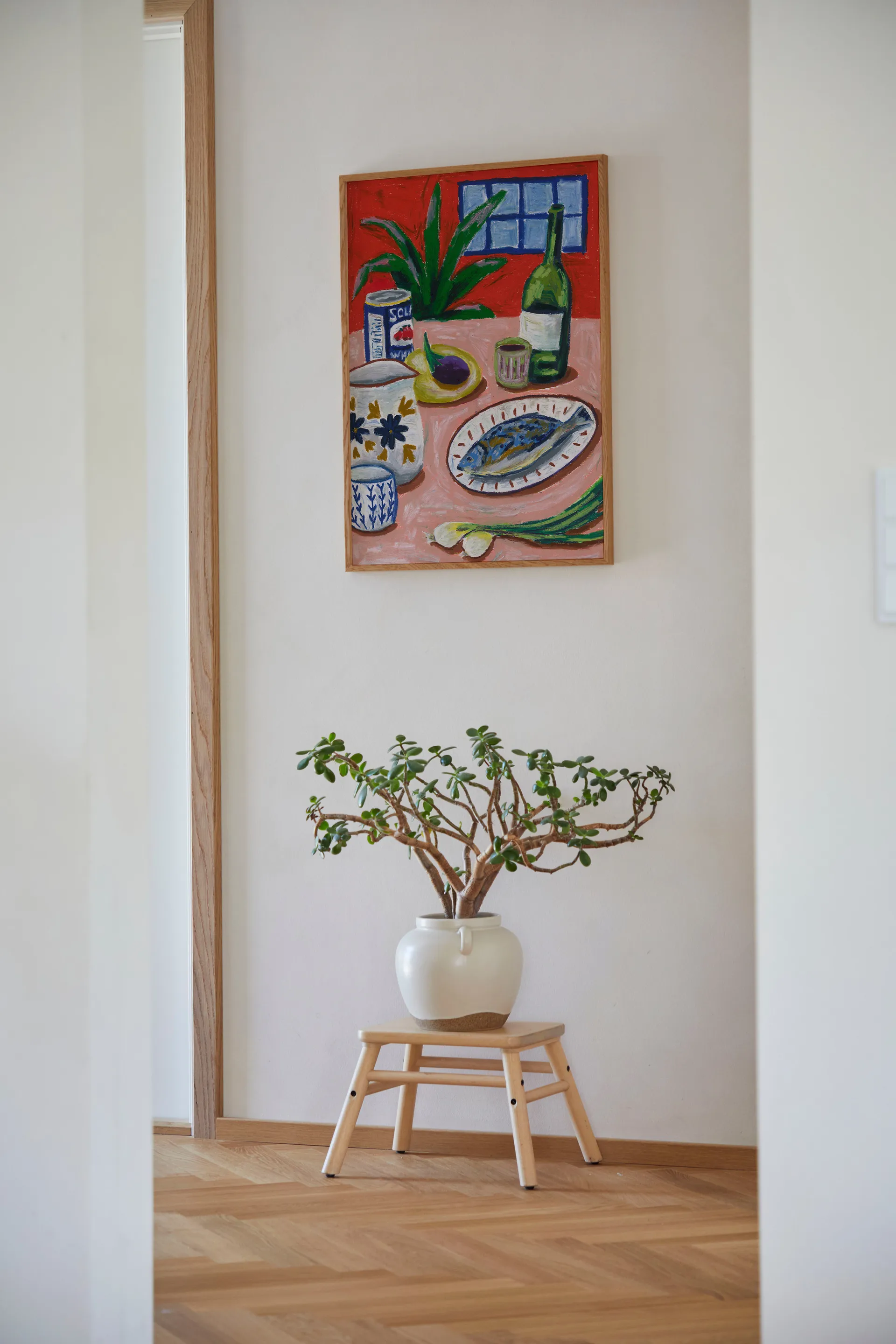 Composition with Fish poster, 70x100cm Paper Collective