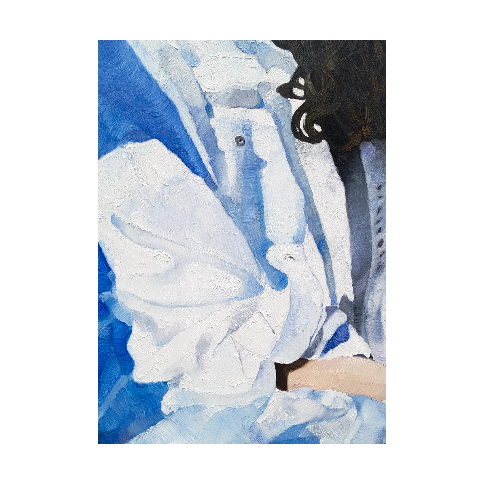 Detail of Eve poster, 70x100cm Paper Collective