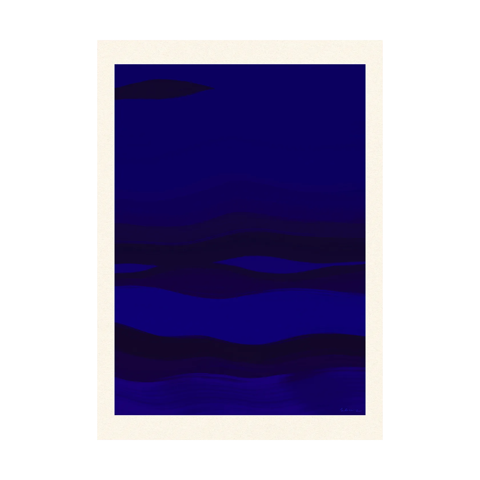 From Afar poster, 30x40cm Paper Collective