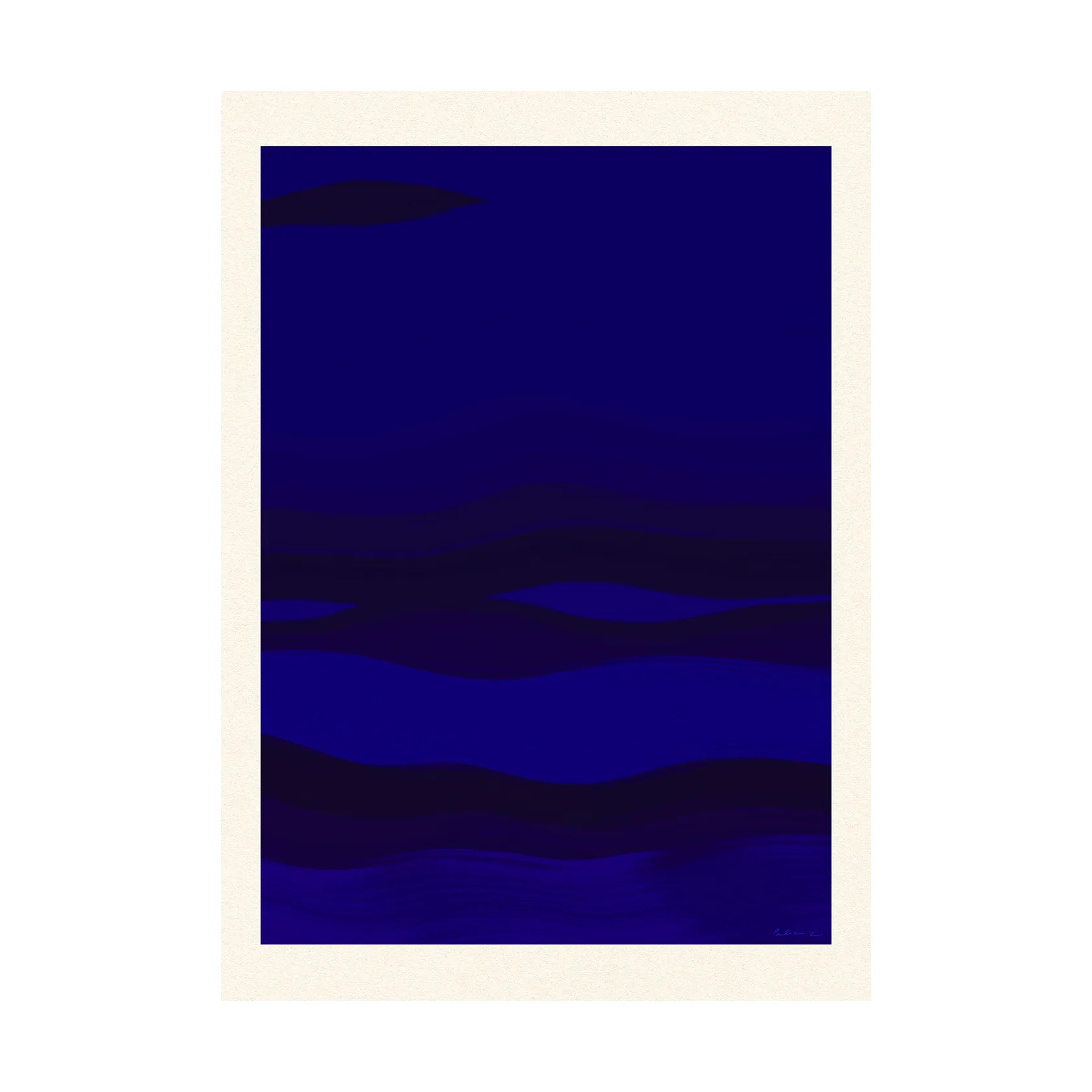 From Afar poster, 50x70cm Paper Collective