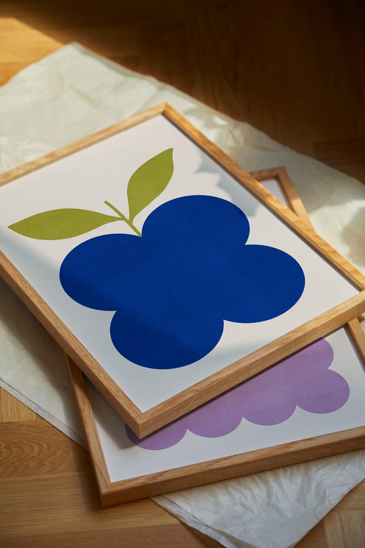 Indigo Fruit poster, 50x70cm Paper Collective