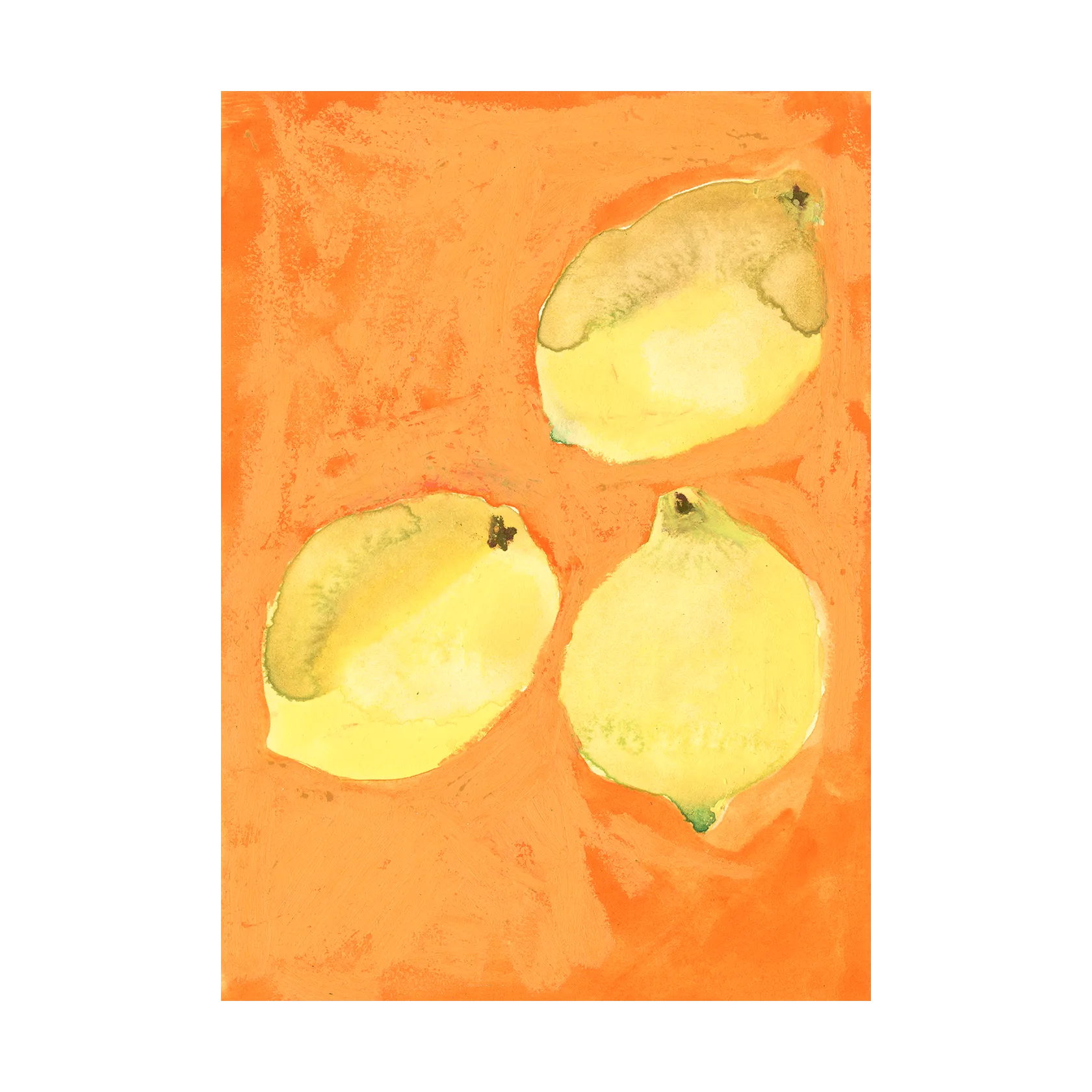 Lemons poster, 30x40cm Paper Collective