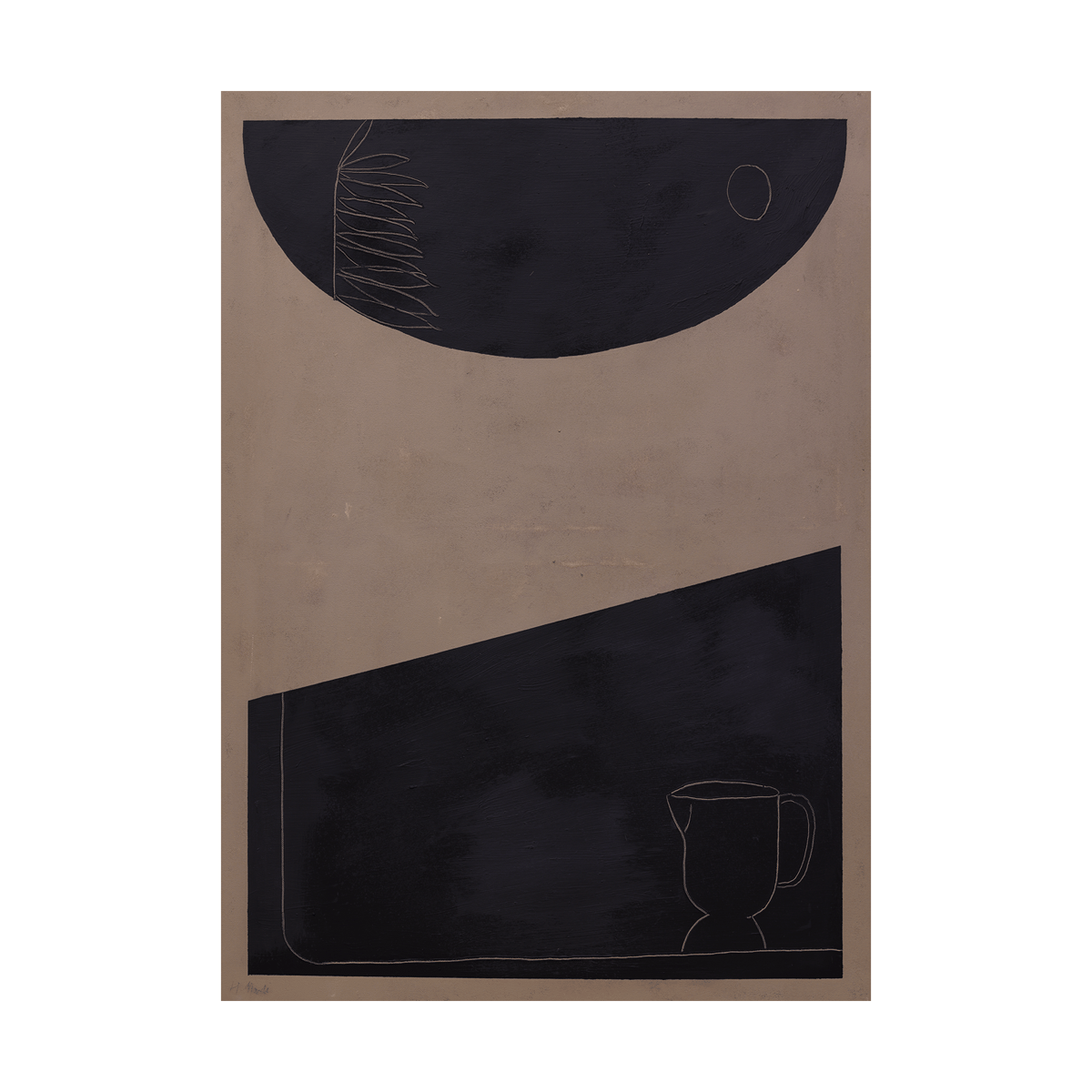 Paper Collective Mouture poster 30x40cm | Design Scandinave | Posters | Noir