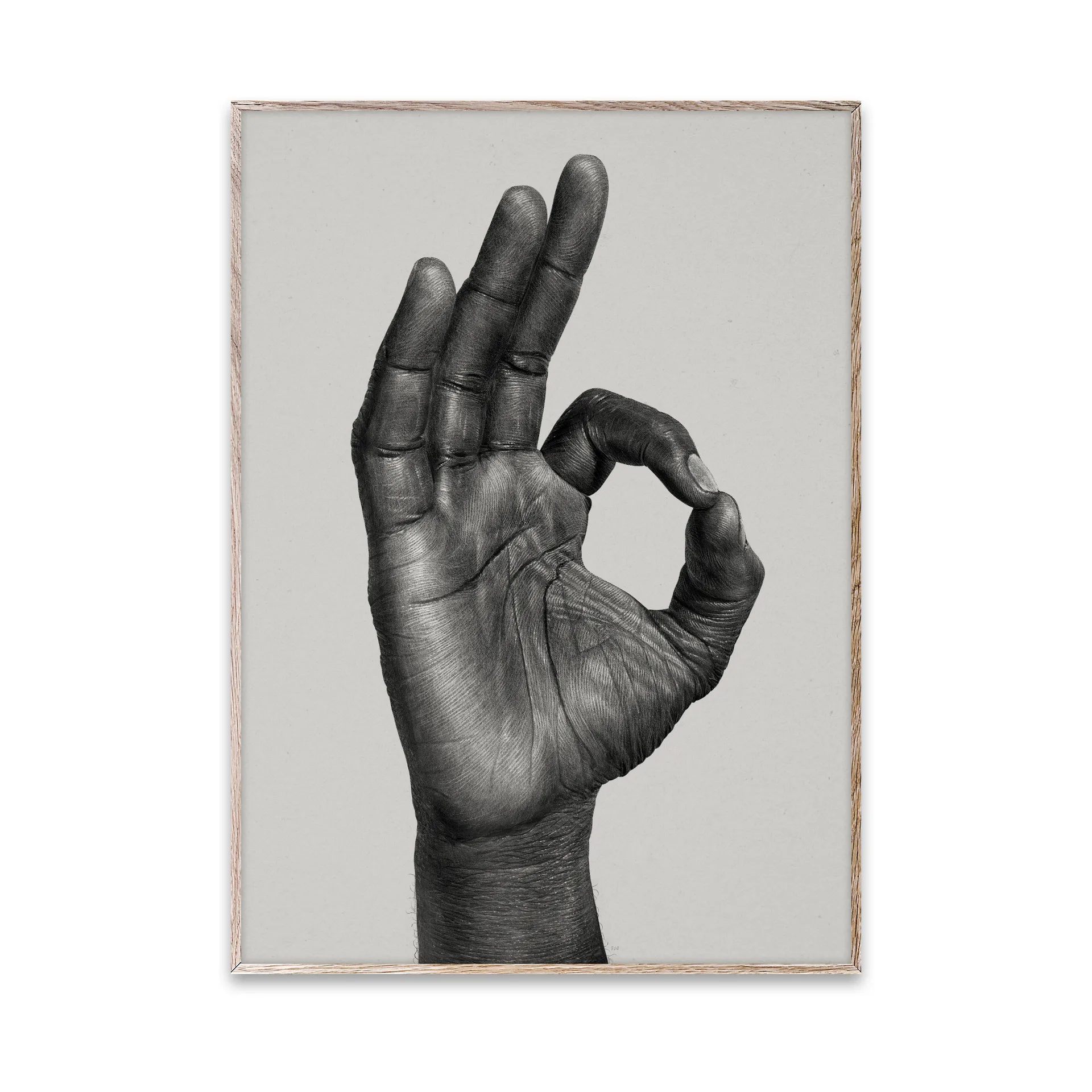 OK poster, 30 x 40 cm Paper Collective