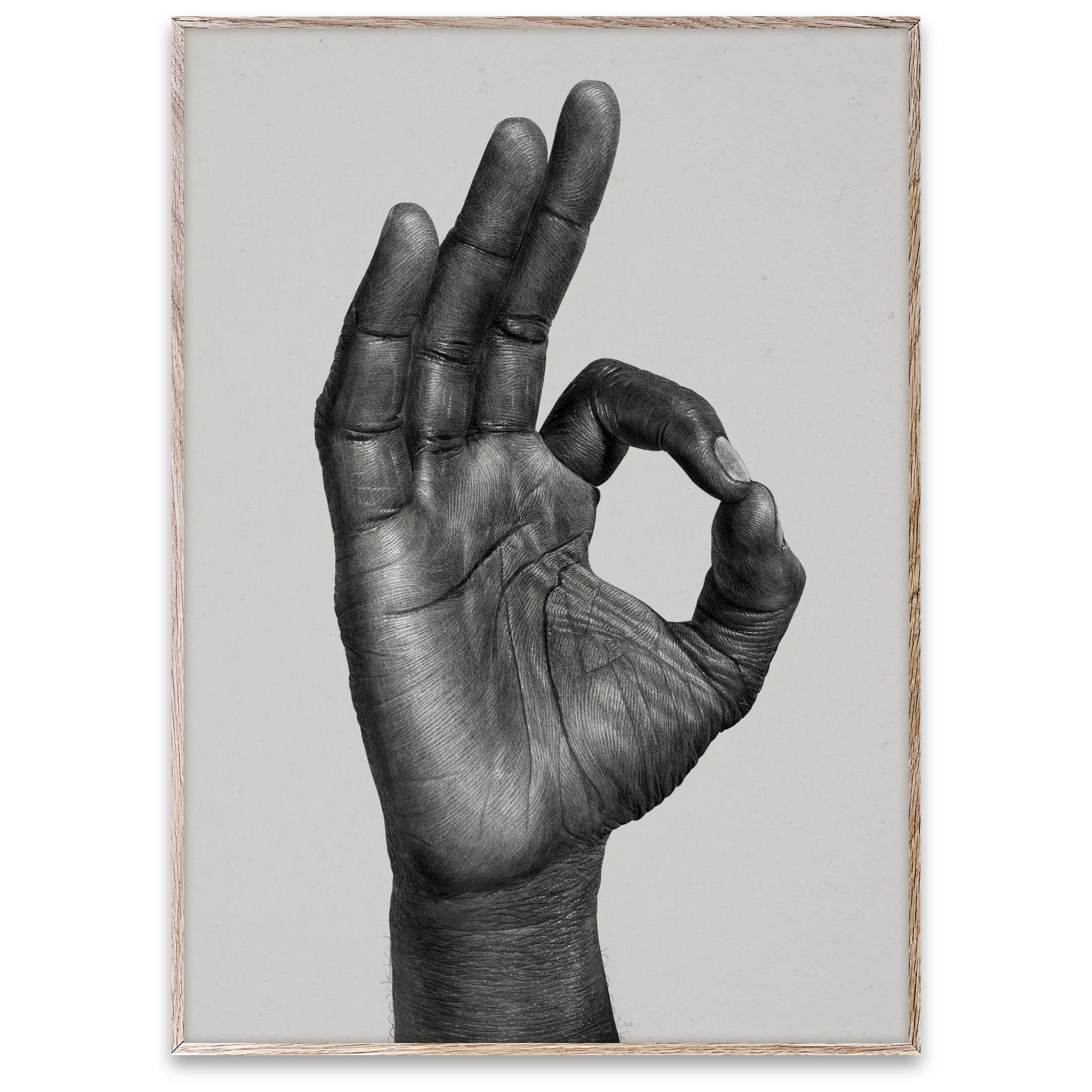 OK poster, 50 x 70 cm Paper Collective