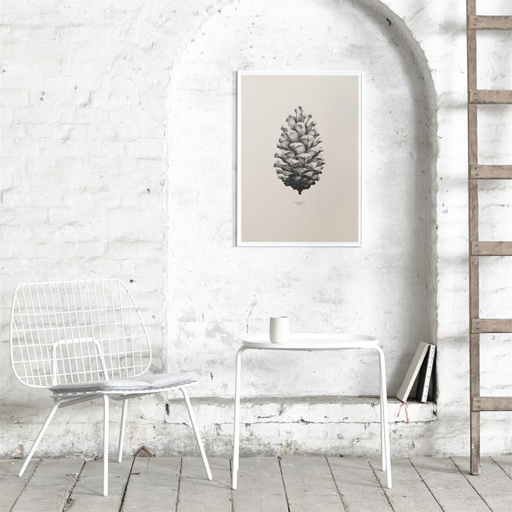 Poster 1:1 Pine Cone - sable, 50x70 cm - Paper Collective