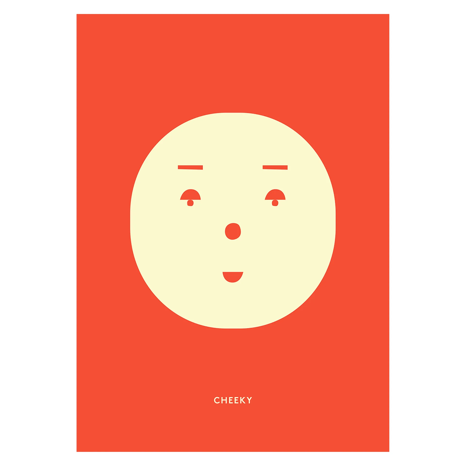 Poster Cheeky Feeling, 50x70 cm Paper Collective