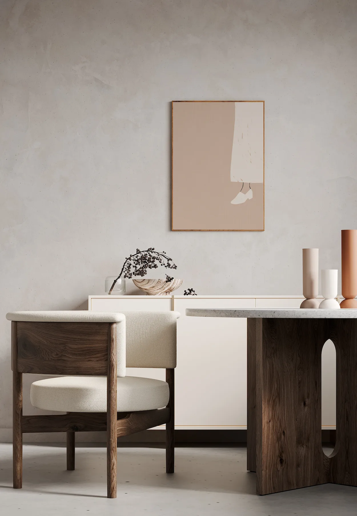 Poster Chic, 50x70 cm Paper Collective