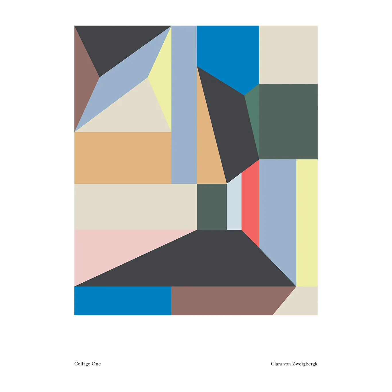 Poster Collage 1, 50x70 cm  Paper Collective