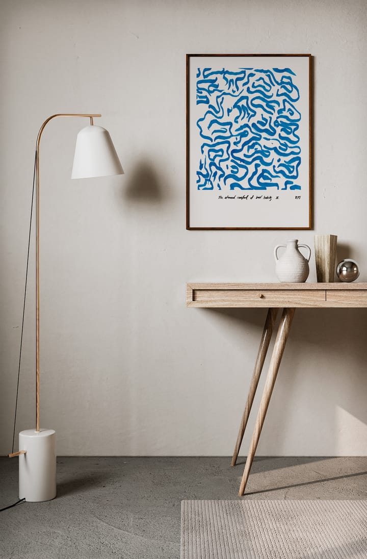 Poster Comfort - Blue - 50x70 cm - Paper Collective