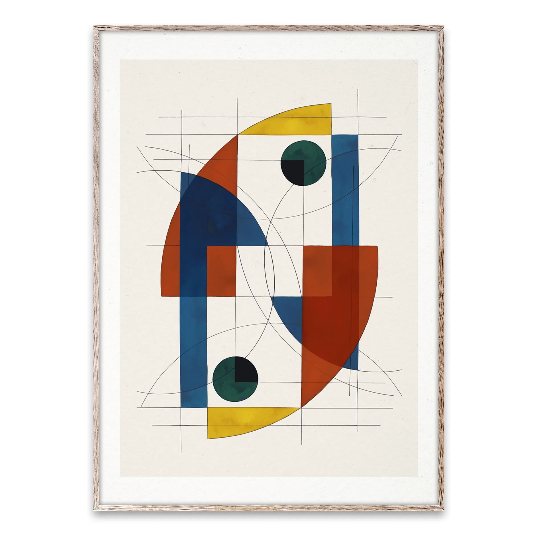 Poster Constructions 02, 50x70 cm Paper Collective