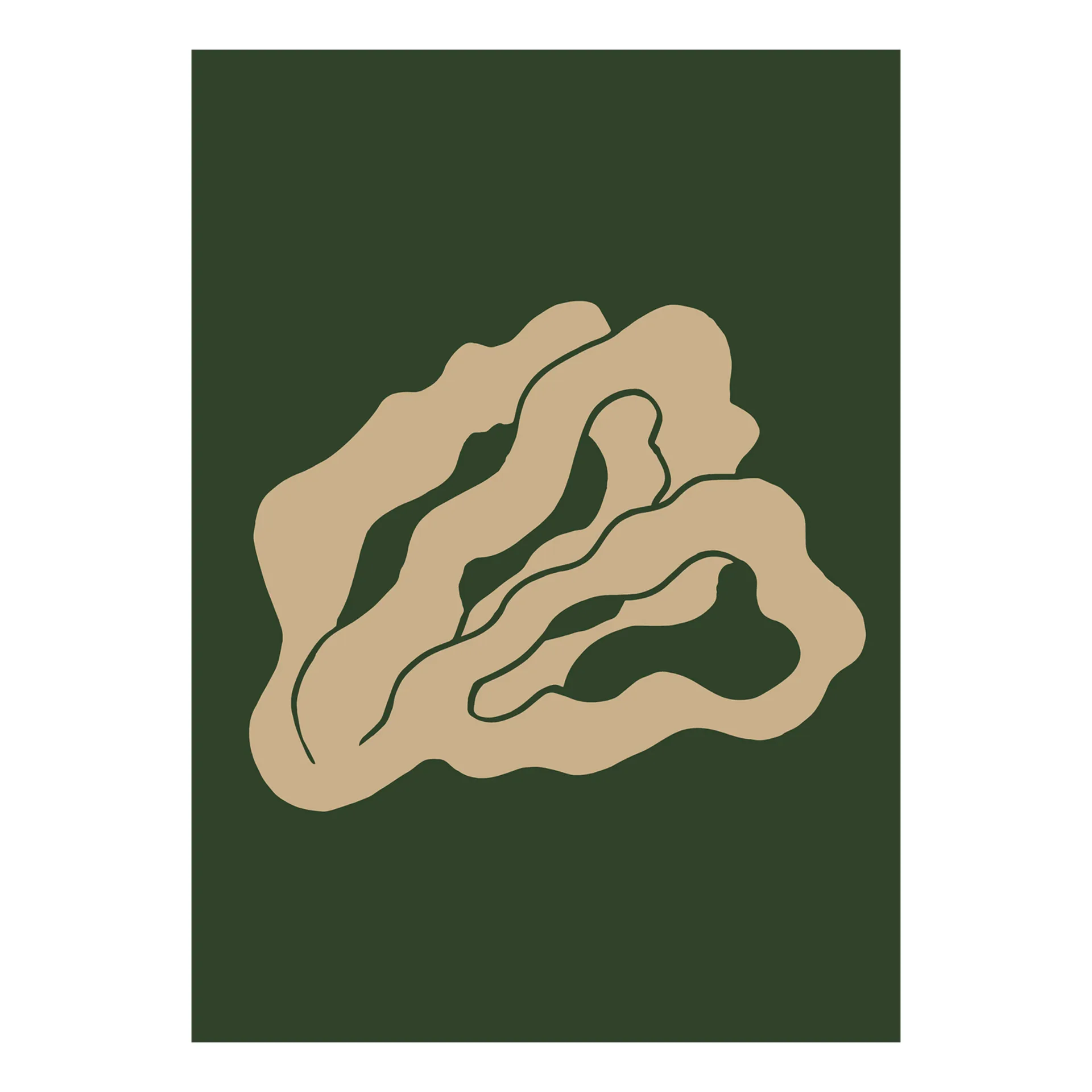 Poster Coral 02, 50x70 cm Paper Collective