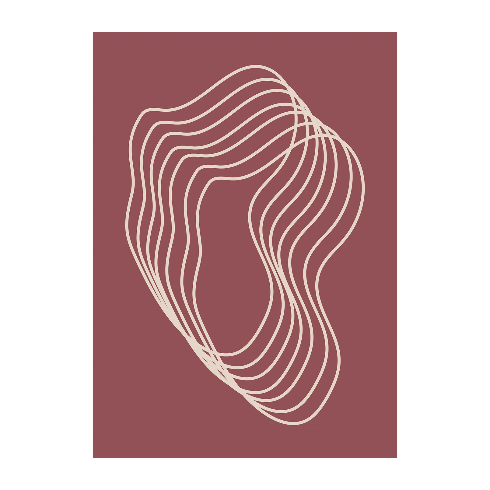 Poster Echo 01, 30x40 cm Paper Collective