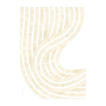 Poster Entropy Sand 01 - 50x70 cm  - Paper Collective