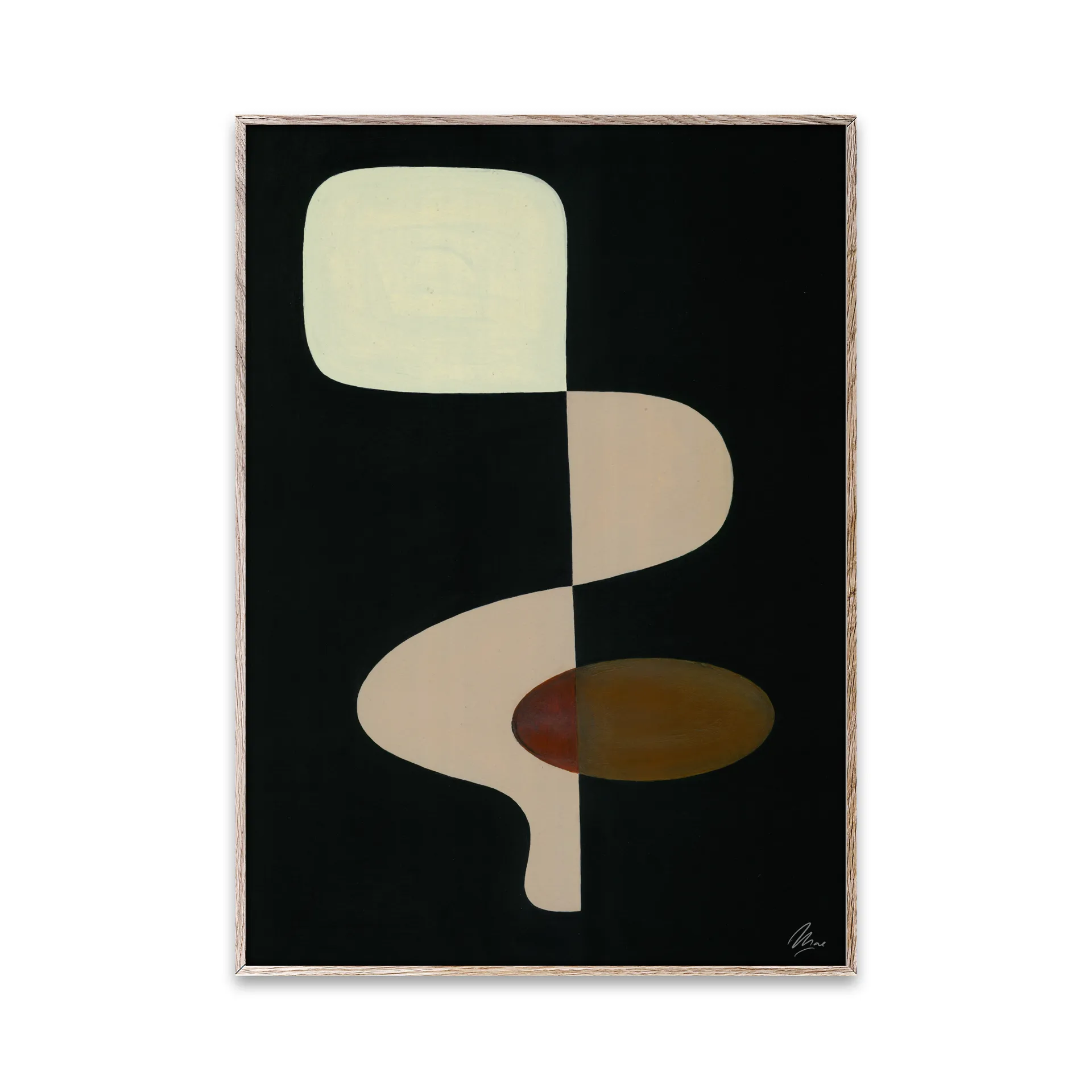 Poster Faces 02, 30x40 cm Paper Collective