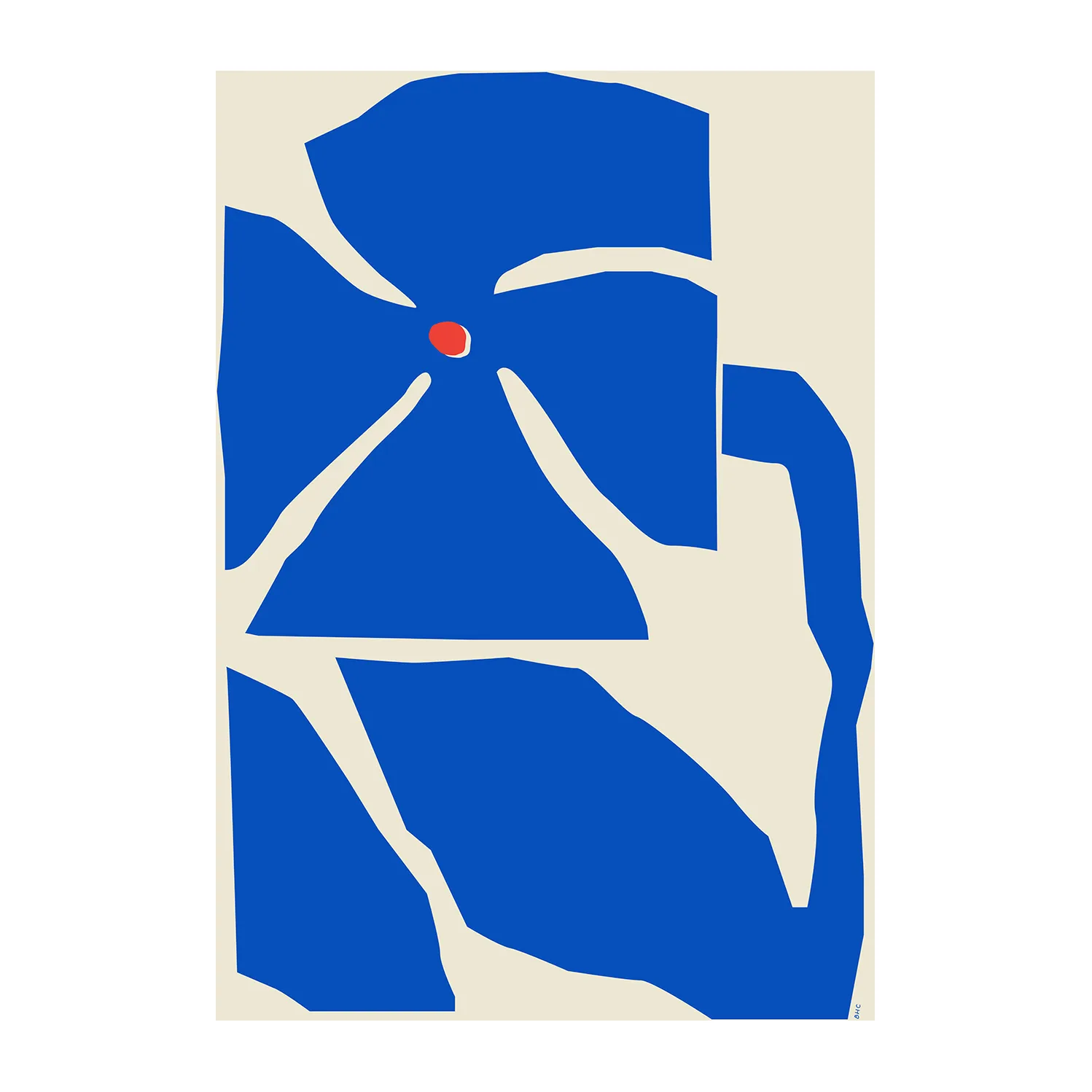 Poster Flores Nocturnas 02, 30x40 cm  Paper Collective