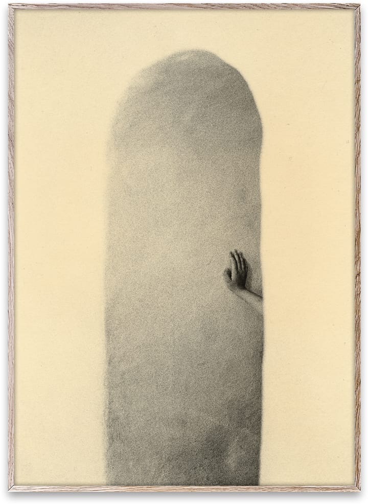 Poster Hand and Wall, 50x70 cm Paper Collective