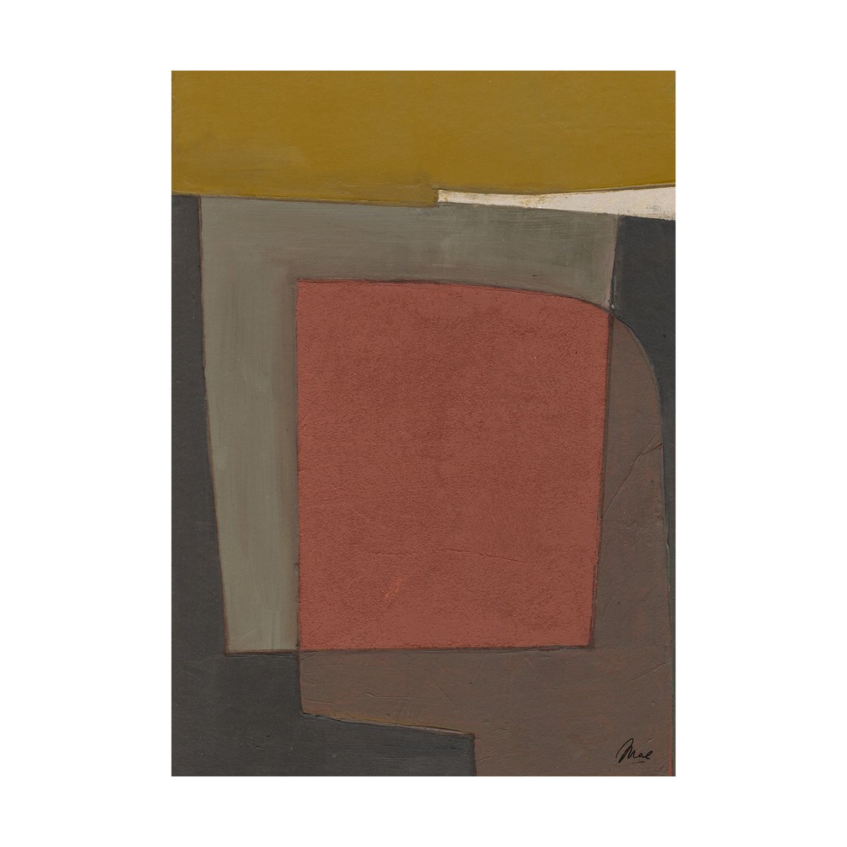 Paper Collective Poster Head to Head 01 30x40 cm | Design Scandinave | Posters | Marron