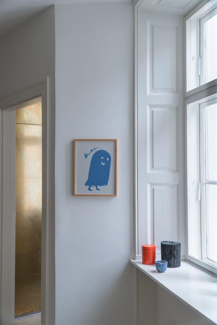 Poster HouoOouu blue, 30x40 cm Paper Collective