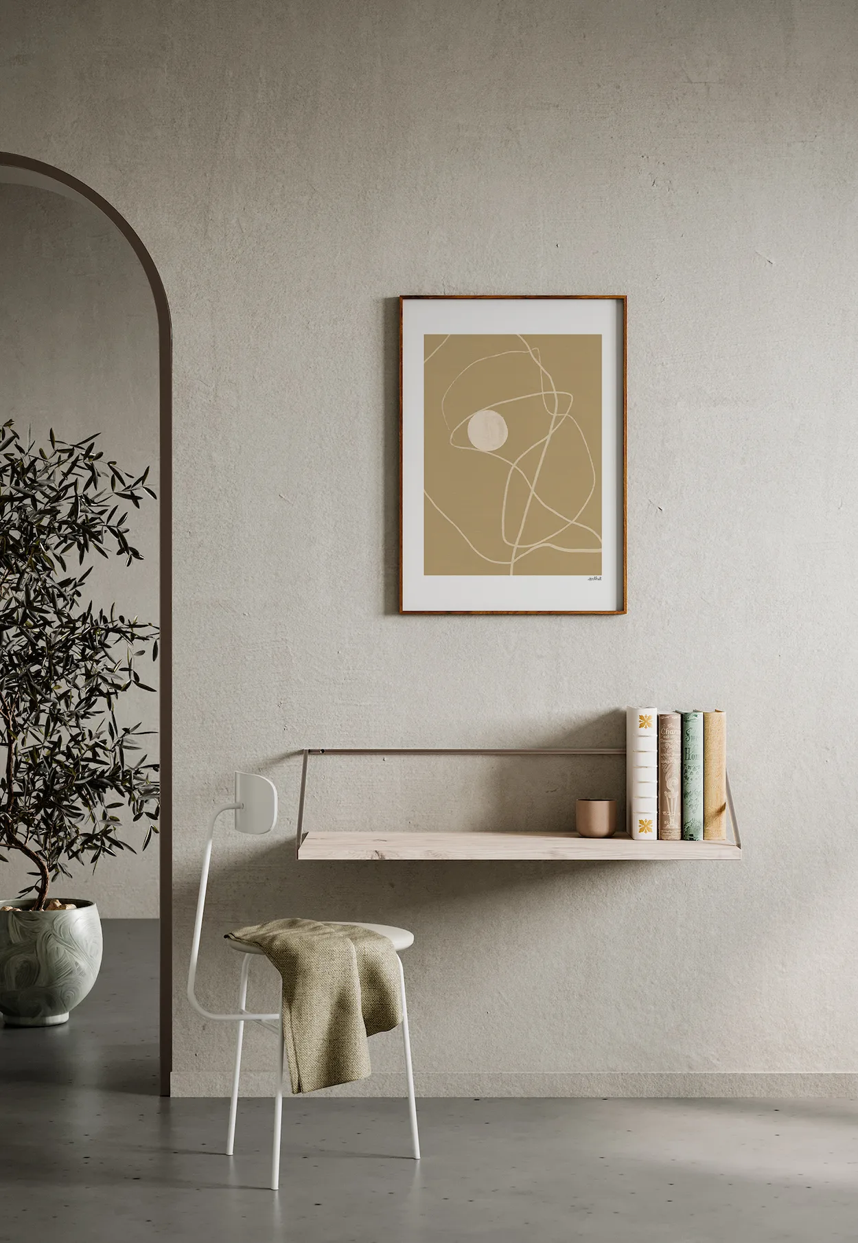 Poster Little Pearl, 30x40 cm Paper Collective