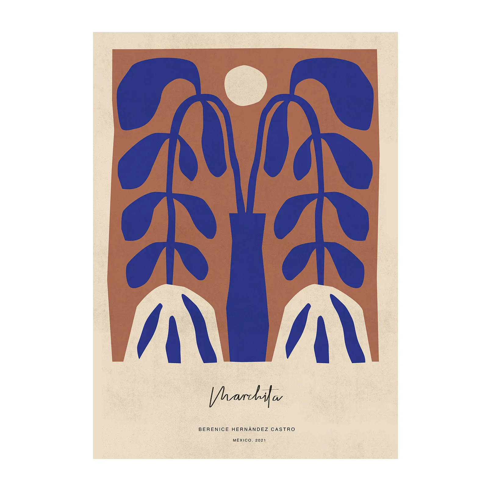 Poster Marchita, 30x40 cm Paper Collective