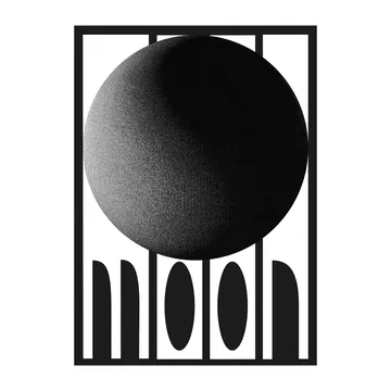 Poster Moon - 30x40 cm  - Paper Collective